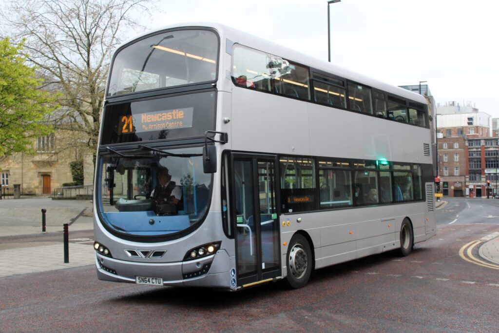 [Go-Ahead North East] 9119 (SN64 CTU) in Newcastle on Angel service 21 - Gary Hunter